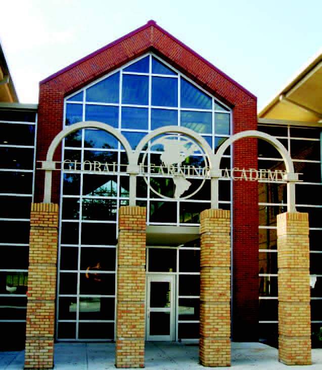 Image of the Global Learning Academy Building.